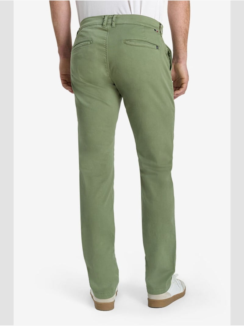 Pantalon CESAR chino 'Le Temps Des Cerises' Kaki - Kiabi