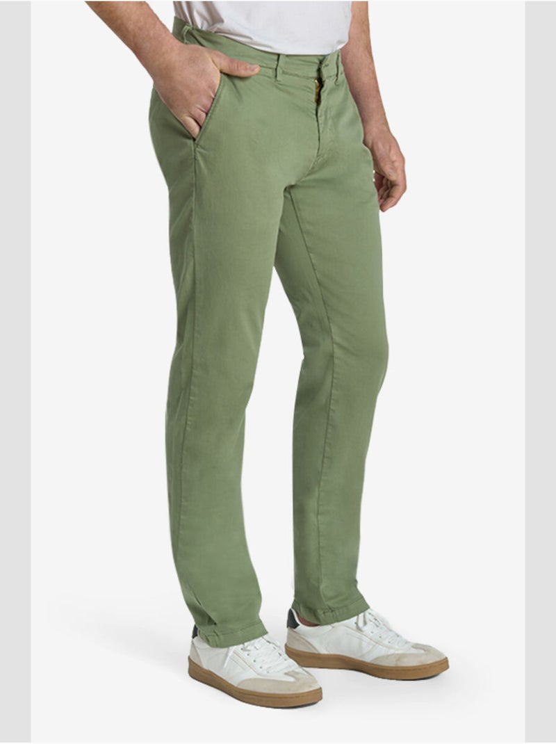 Pantalon CESAR chino 'Le Temps Des Cerises' Kaki - Kiabi