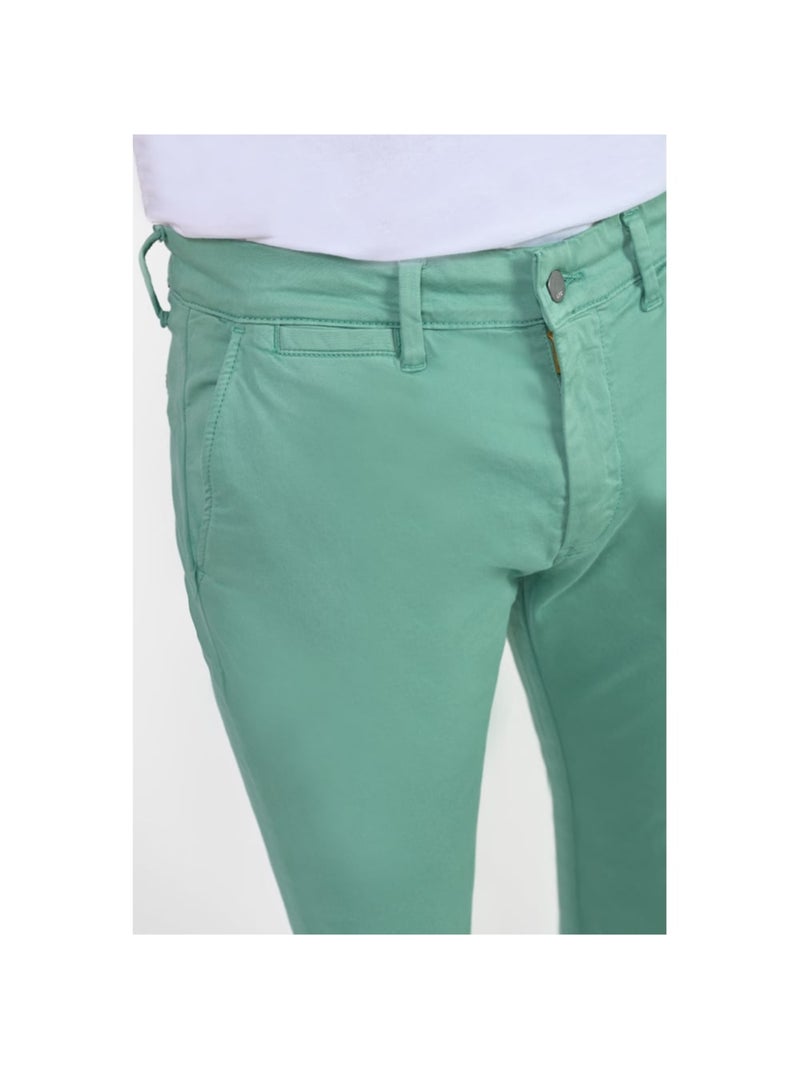 Pantalon CESAR chino 'Le Temps Des Cerises' Vert - Kiabi