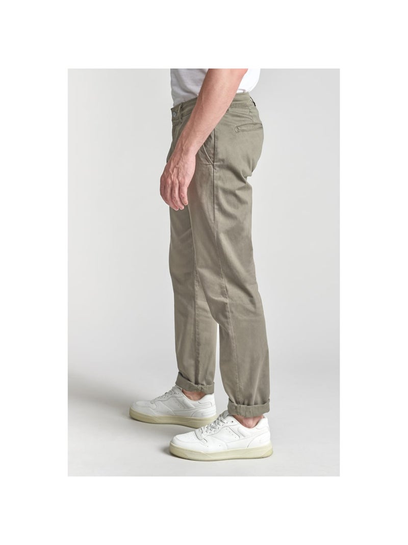 Pantalon CESAR chino 'Le Temps Des Cerises' Vert - Kiabi