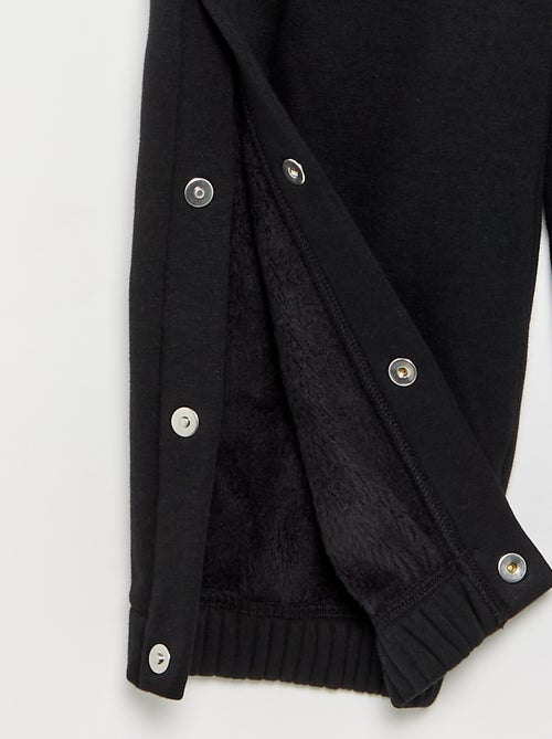 Pantalon chaud intérieur polaire - collection facile à enfiler - Kiabi