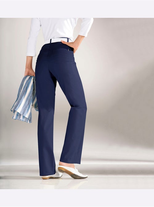 Pantalon chic à poches décoratives avec ceinture élastique - Taille standard - Witt - Kiabi Pantalon chic à poches décoratives avec ceinture élastique - Taille standard - Witt - Kiabi