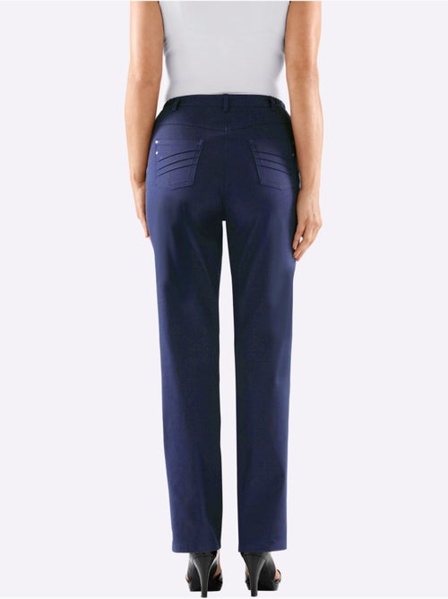Pantalon chic à poches décoratives avec ceinture élastique - Taille standard - Witt - Kiabi Pantalon chic à poches décoratives avec ceinture élastique - Taille standard - Witt - Kiabi
