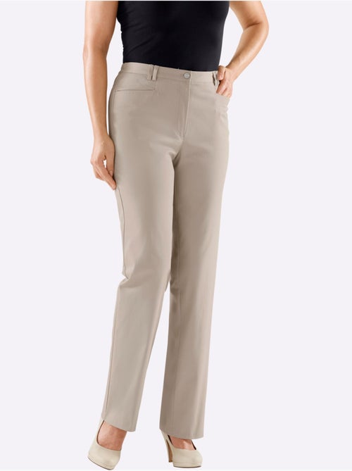 Pantalon chic à poches originales avec ceinture élastique - Taille longue - Witt - Kiabi Pantalon chic à poches originales avec ceinture élastique - Taille longue - Witt - Kiabi