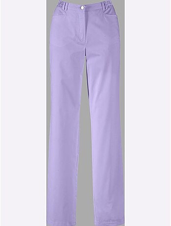 Pantalon confortable à ceinture élastique avec poches décoratives - Taille standard - Witt