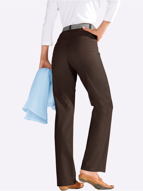 Pantalon chic avec poches décoratives et ceinture élastique - Taille courte - Witt - Kiabi Pantalon chic avec poches décoratives et ceinture élastique - Taille courte - Witt - Kiabi