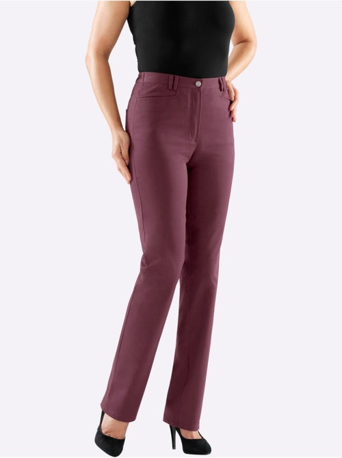 Pantalon chic avec poches et ceinture élastique latérale - Taille standard - Witt - Kiabi Pantalon chic avec poches et ceinture élastique latérale - Taille standard - Witt - Kiabi