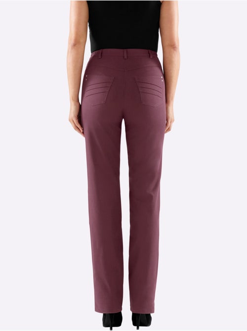 Pantalon chic avec poches et ceinture élastique latérale - Taille standard - Witt - Kiabi Pantalon chic avec poches et ceinture élastique latérale - Taille standard - Witt - Kiabi