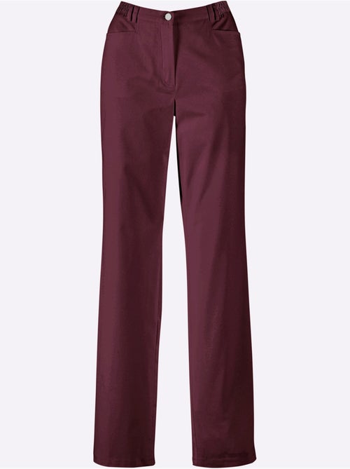 Pantalon chic avec poches et ceinture élastique latérale - Taille standard - Witt - Kiabi Pantalon chic avec poches et ceinture élastique latérale - Taille standard - Witt - Kiabi