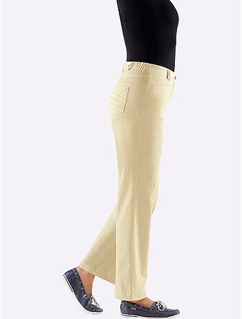 Pantalon confortable à ceinture élastique avec poches décoratives - Taille standard - Witt