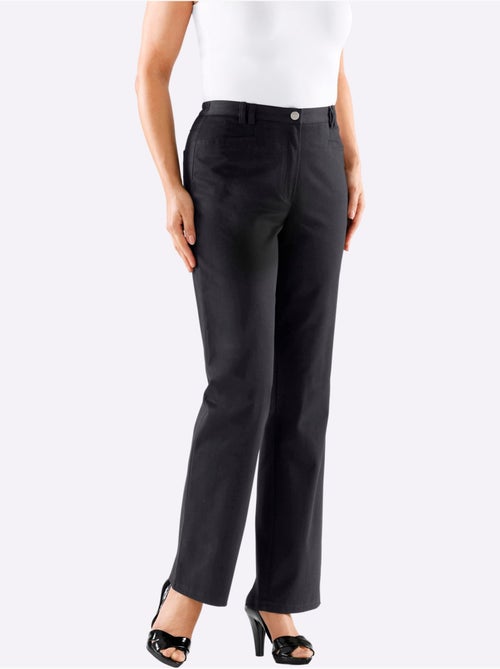 Pantalon chic avec poches et ceinture élastique latérale - Taille standard - Witt - Kiabi Pantalon chic avec poches et ceinture élastique latérale - Taille standard - Witt - Kiabi