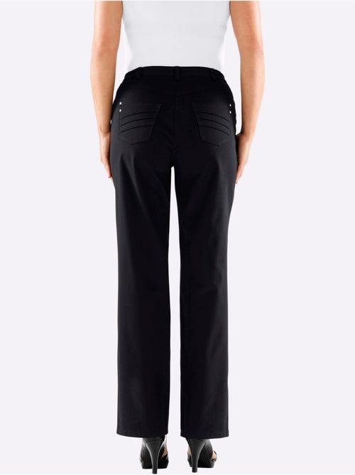 Pantalon chic avec poches et ceinture élastique latérale - Taille standard - Witt - Kiabi Pantalon chic avec poches et ceinture élastique latérale - Taille standard - Witt - Kiabi