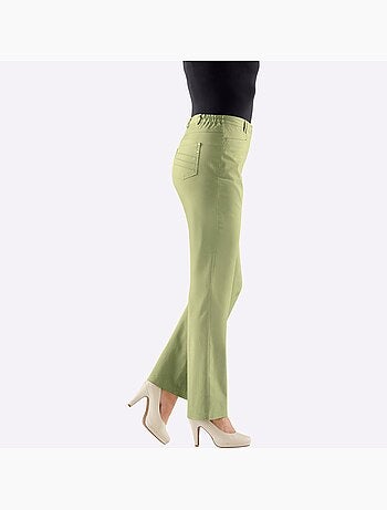 Pantalon chic avec poches à traitement respirant et anti-taches - Taille longue - Witt