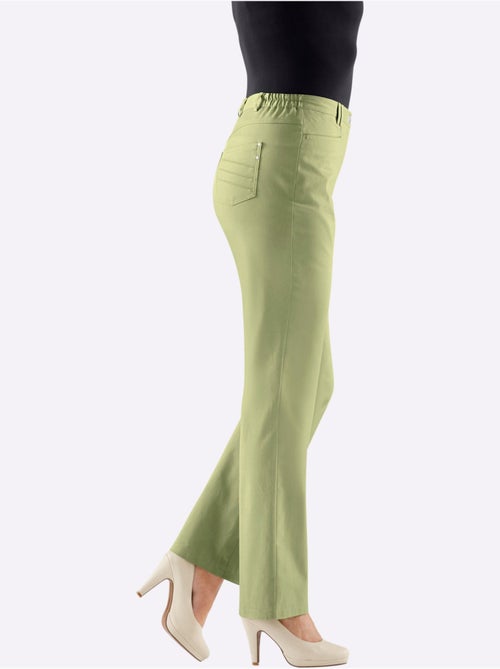 Pantalon chic avec poches originales et ceinture élastique - Taille longue - Witt - Kiabi Pantalon chic avec poches originales et ceinture élastique - Taille longue - Witt - Kiabi