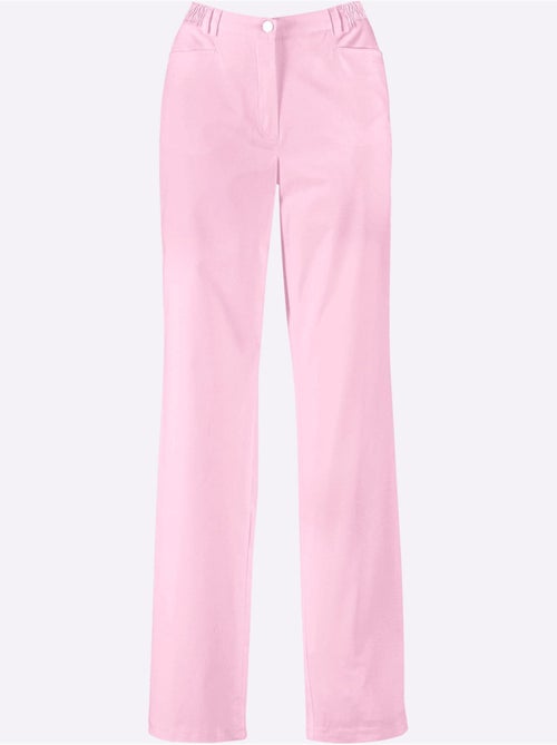 Pantalon chic avec poches originales et ceinture élastique - Taille standard - Witt - Kiabi