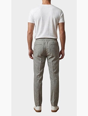 Pantalon chic décontracté à cordon