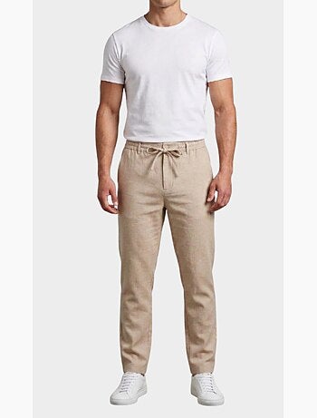 Pantalon chic décontracté à cordon