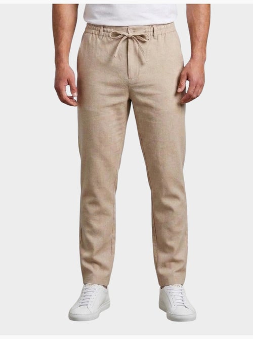 Pantalon chic décontracté à cordon - Kiabi