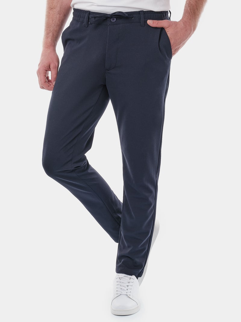 Pantalon chic pour homme Bleu marine - Kiabi