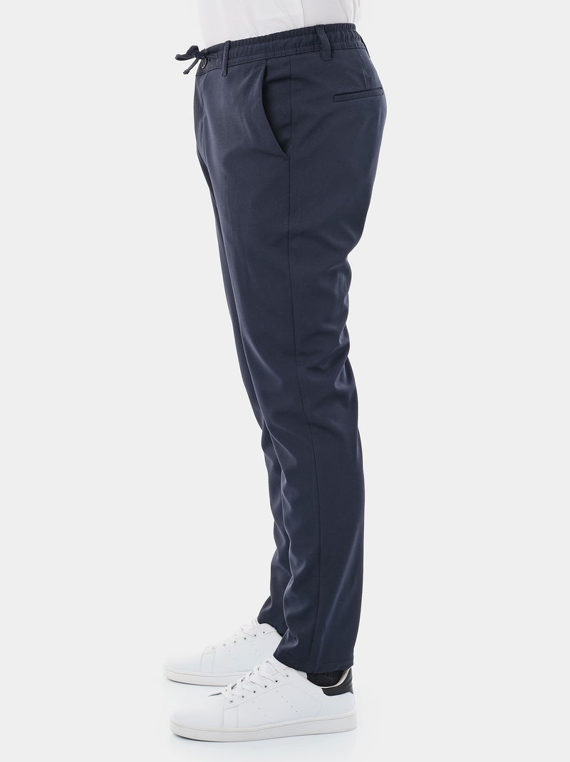 Pantalon chic pour homme Bleu marine - Kiabi