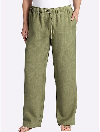 Pantalon Chiné - Taille Standard - Sheego