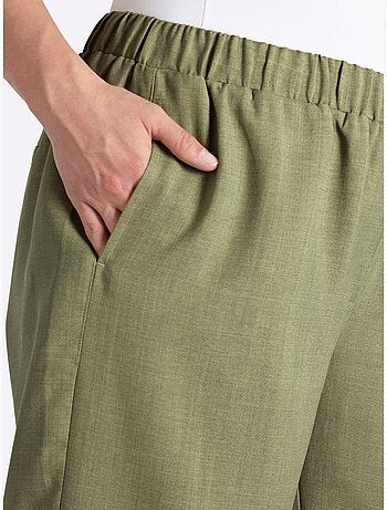 Pantalon Chiné - Taille Standard - Sheego