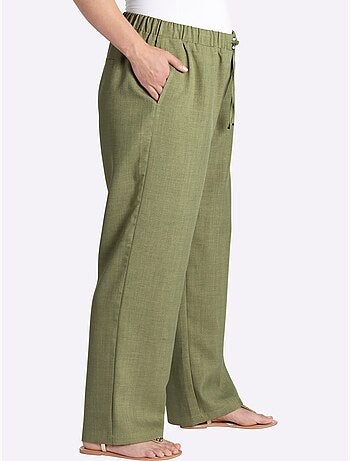 Pantalon Chiné - Taille Standard - Sheego