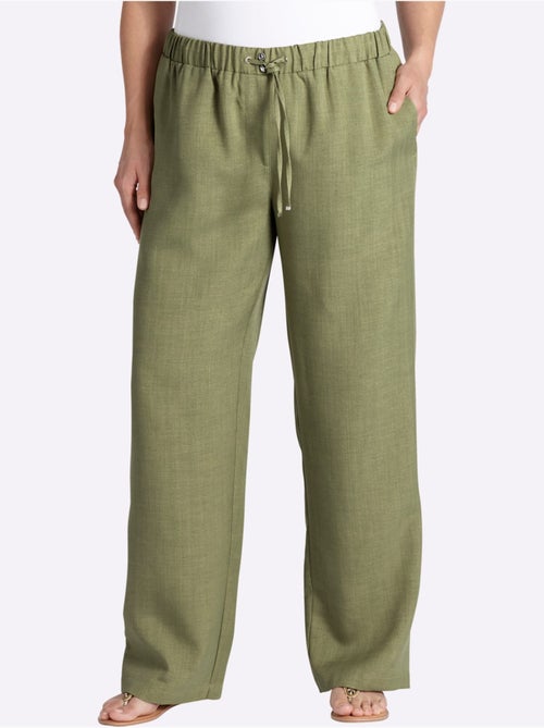 Pantalon Chiné - Taille Standard - Sheego - Kiabi Pantalon Chiné - Taille Standard - Sheego - Kiabi
