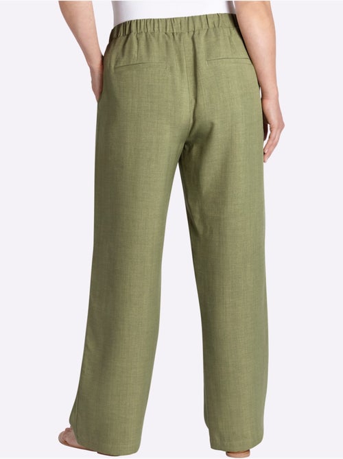 Pantalon Chiné - Taille Standard - Sheego - Kiabi Pantalon Chiné - Taille Standard - Sheego - Kiabi