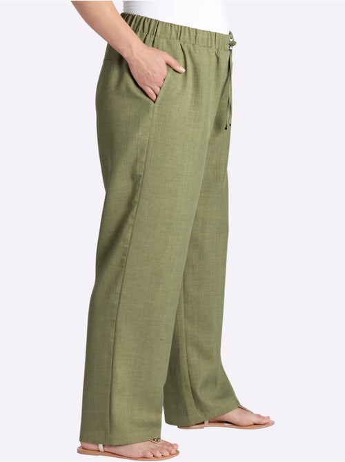 Pantalon Chiné - Taille Standard - Sheego - Kiabi Pantalon Chiné - Taille Standard - Sheego - Kiabi