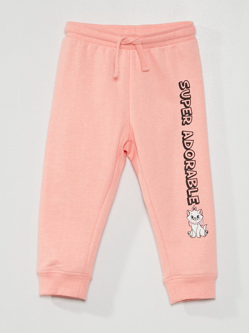 Pantalon chiné 'Marie' des 'Aristochats' rose - Kiabi