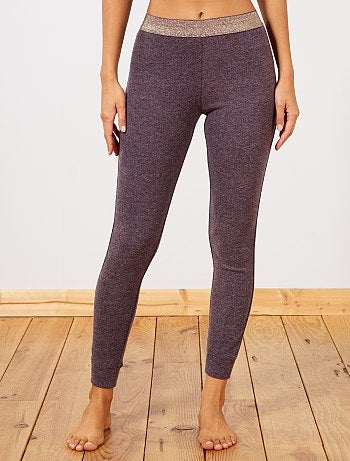 Pantalon chiné molleton gratté