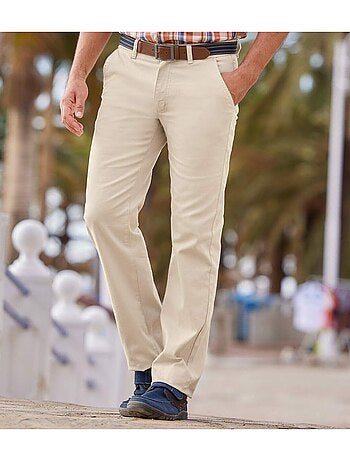 Pantalon Chino Regular Stretch Terracotta - ATLAS FOR MEN