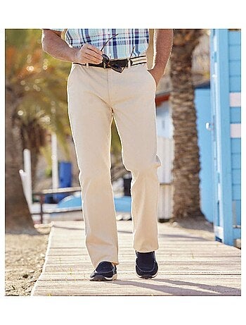 Pantalon Chino Regular Stretch Terracotta - ATLAS FOR MEN