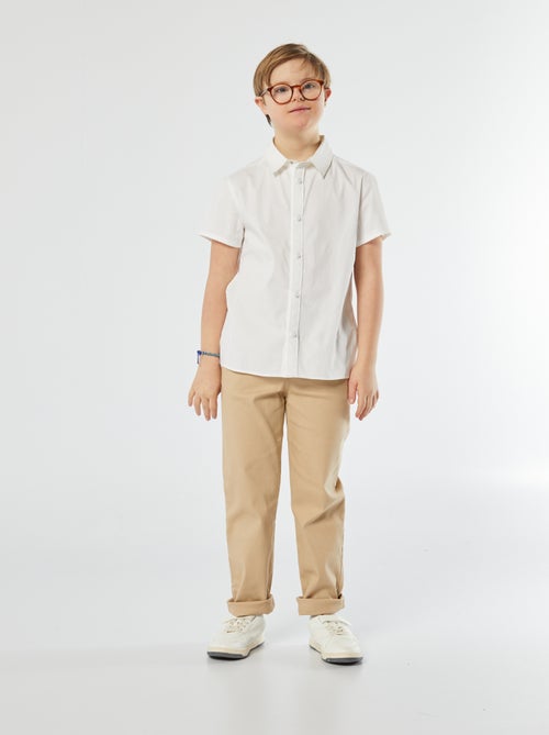 Pantalon chino - collection facile à enfiler - Kiabi