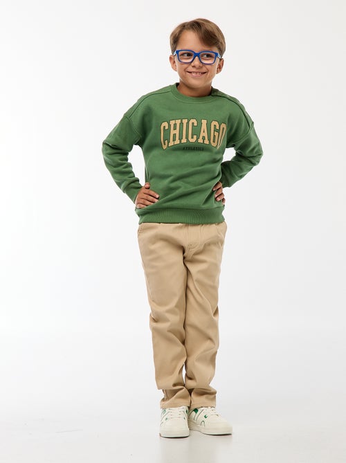 Pantalon chino - So Easy - Kiabi