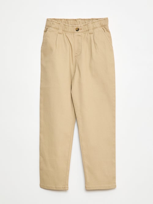 Pantalon chino - So Easy - Kiabi