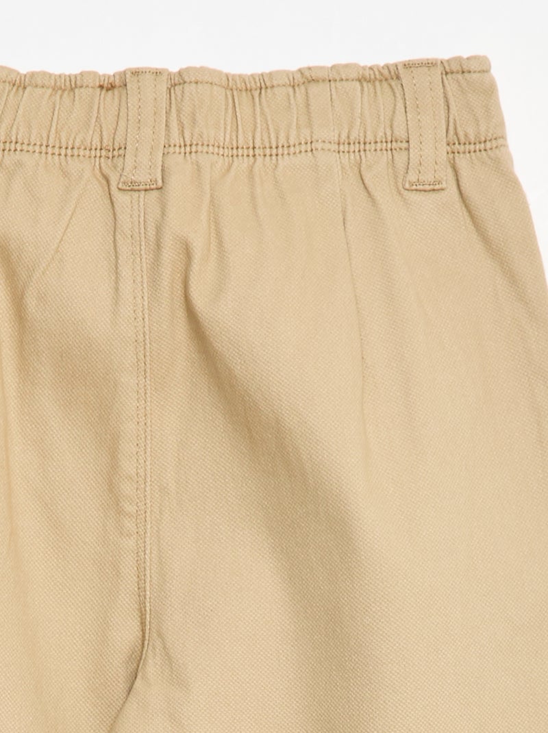 Pantalon chino - So Easy Beige - Kiabi