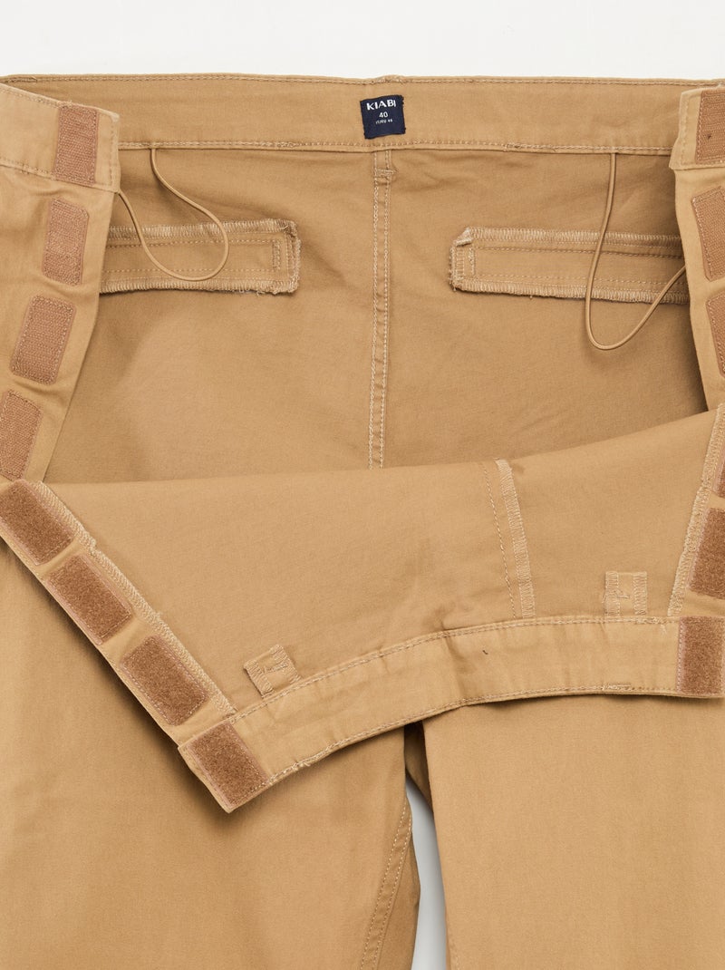 Pantalon chino - So Easy Beige - Kiabi