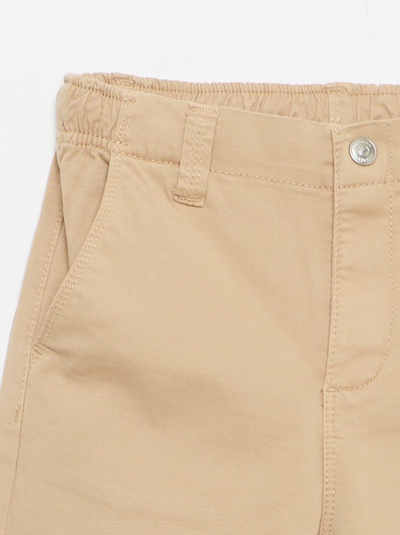 Pantalon chino - So Easy Beige - Kiabi