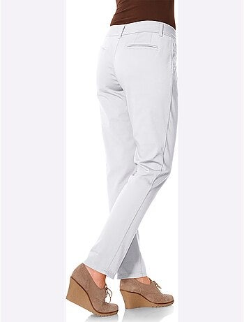 Pantalon chino - taille courte - helline