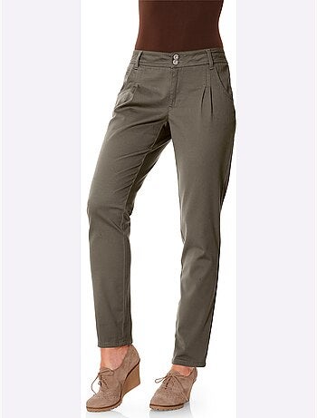 Pantalon Chino - Taille Courte - Helline