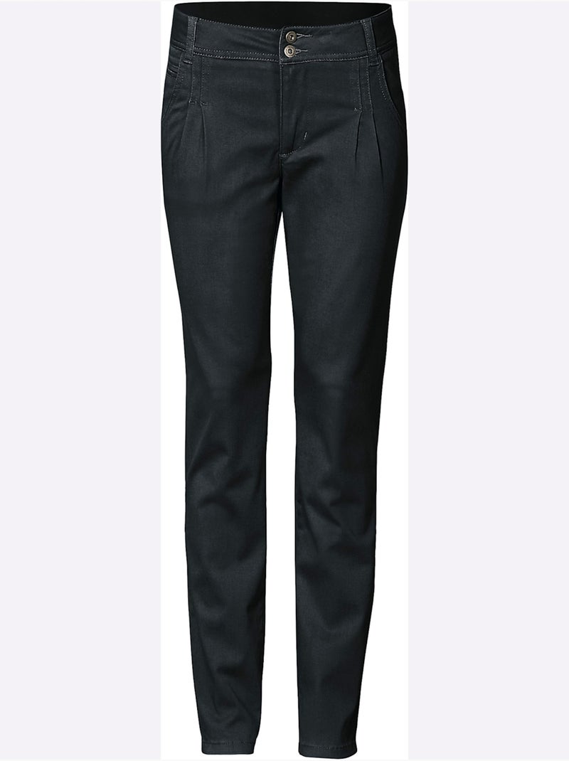 Pantalon Chino - Taille Standard - Helline Noir - Kiabi