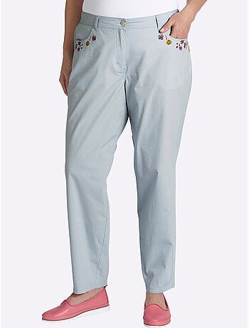 Pantalon Chino - Taille Standard - Sheego