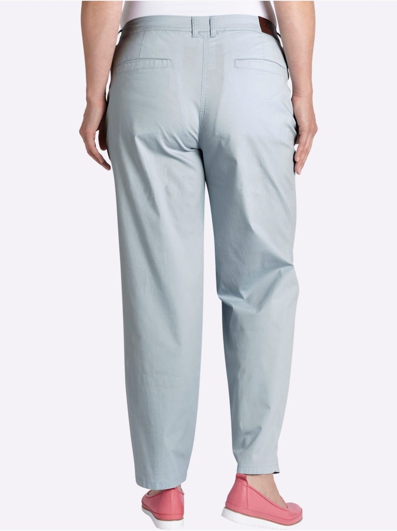 Pantalon Chino - Taille Standard - Sheego Bleu - Kiabi