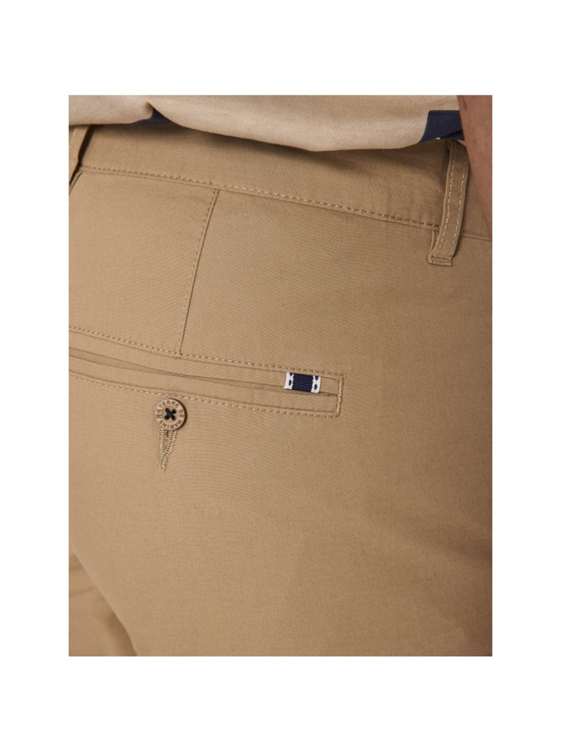 Pantalon Chino - Terre de Marins Beige foncé - Kiabi