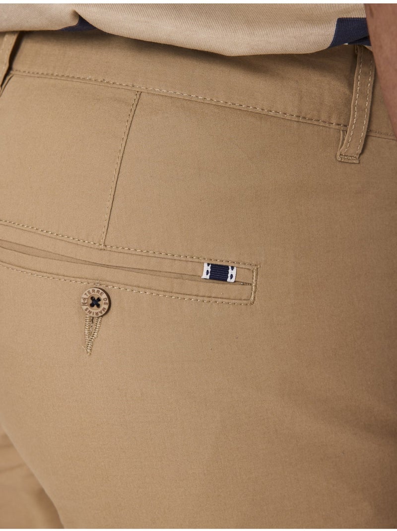 Pantalon Chino - Terre de Marins Beige - Kiabi
