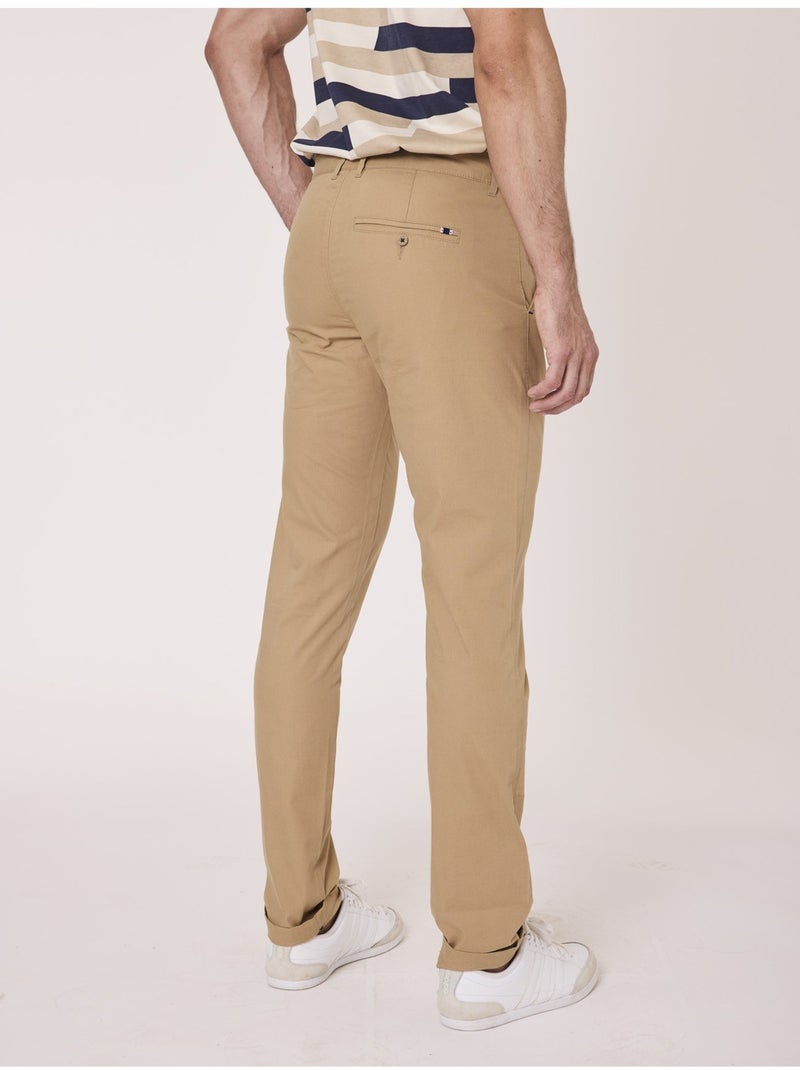 Pantalon Chino - Terre de Marins Beige - Kiabi