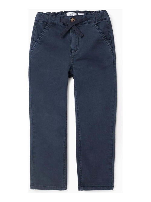 Pantalon Chino avec Cordon - Kiabi