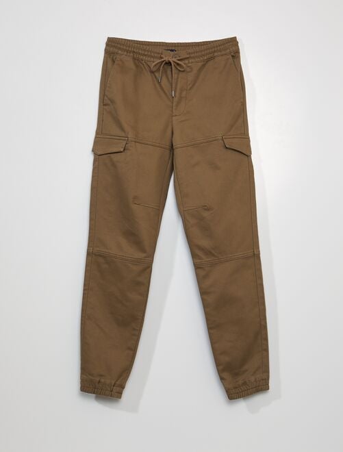 Pantalon chino avec poches sur les côtés - Kiabi